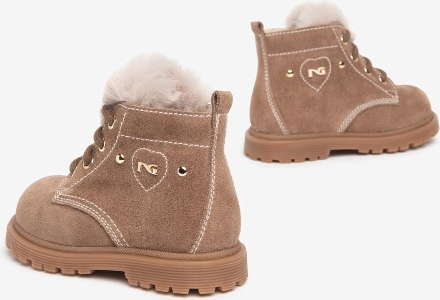 NeroGiardini Laarzen Velour Voering Van Wol Bont Tr Brenna Escort Amb Fashion Wear Kinderen
