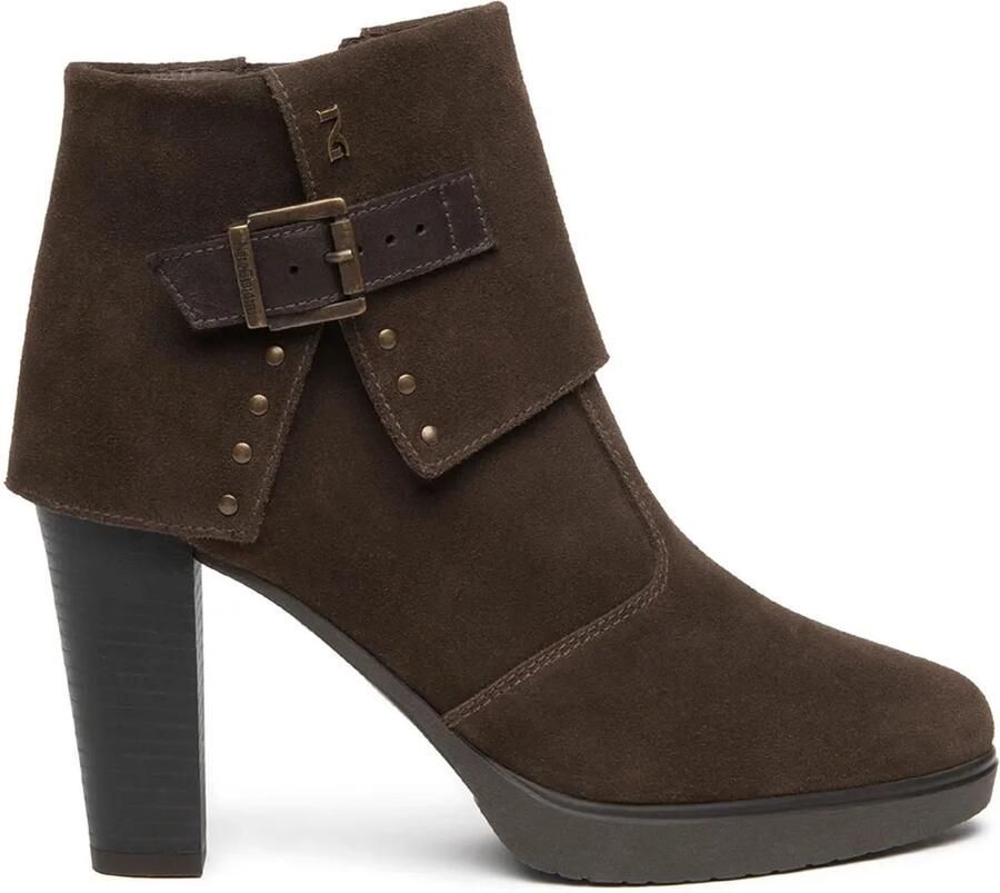 NeroGiardini Nero Giardini I617274d Booties Met Hak Bruin Vrouw