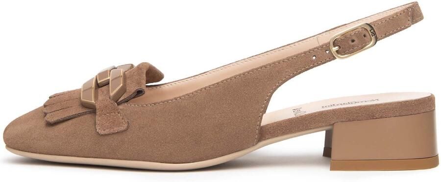 NeroGiardini Sandalen Velour Mou Tpu Genk Obera Natur Fashion Wear Vrouwen