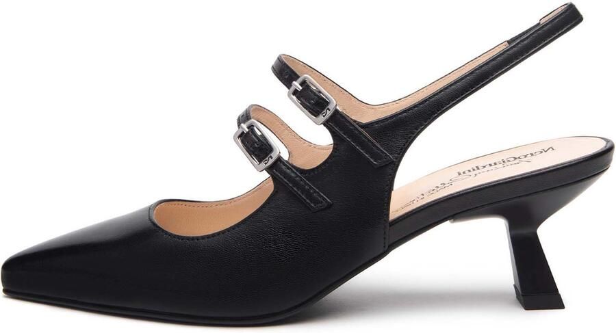 NeroGiardini Schoenen Met Hak Nappa Pandora Nero Tpu Adam Alek Fashion Wear Vrouwen