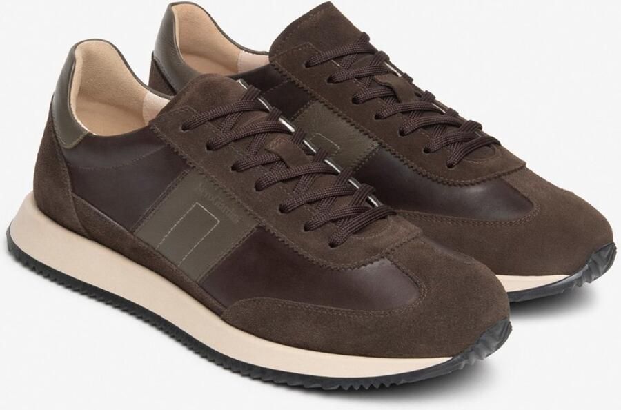 NeroGiardini Sneaker Arold Colo Kenia Caffe' Sauvage Oliva Tr Palermo T Fashion Wear Volwassen