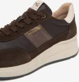 NeroGiardini Sneaker Arold Donkerbruin Savana Bruin Omega Donkerbruin Dollar Fashion Wear Vrouwen - Bruin
