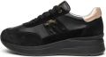NeroGiardini Sneaker Arold Velo Hanschoen Monet Lunare Taupe Grijs Tr Roa Fashion Wear Vrouwen - Zwart