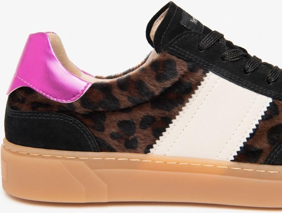 NeroGiardini Sneaker Arold Velo T.Bert Dis.625 Koffie Velvet Melk 1039Em Fashion Wear Vrouwen