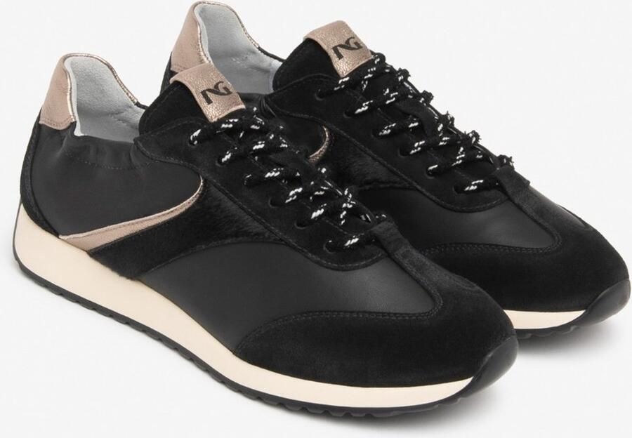 NeroGiardini Sneaker Arold Velo Zwart Sauvage Zwart T.Patty Zwart Etoile L Fashion Wear Vrouwen