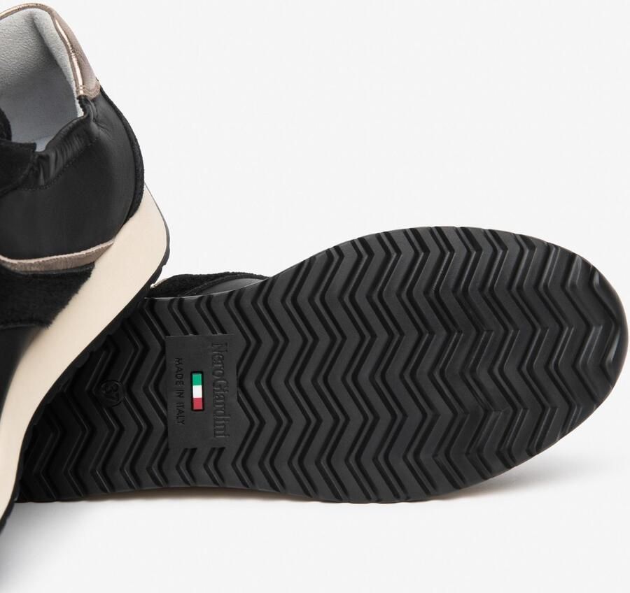 NeroGiardini Sneaker Arold Velo Zwart Sauvage Zwart T.Patty Zwart Etoile L Fashion Wear Vrouwen