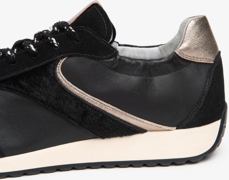 NeroGiardini Sneaker Arold Velo Zwart Sauvage Zwart T.Patty Zwart Etoile L Fashion Wear Vrouwen