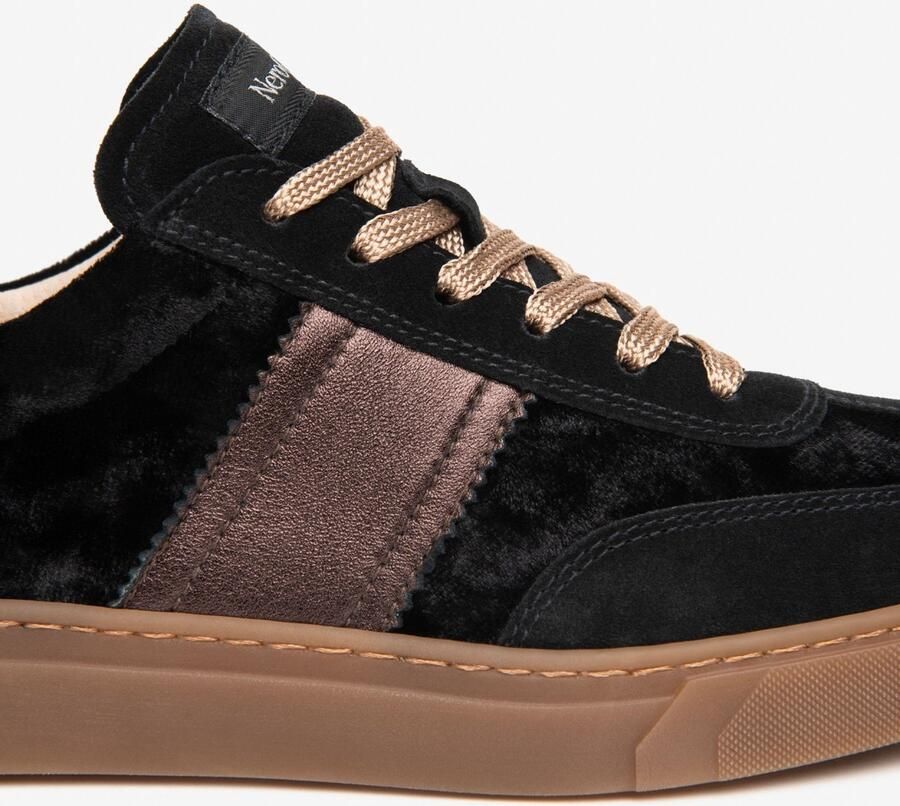 NeroGiardini Sneaker Arold Velo Zwart T.Minnesota Zwart 106 Etoile Bourgogne Fashion Wear Vrouwen