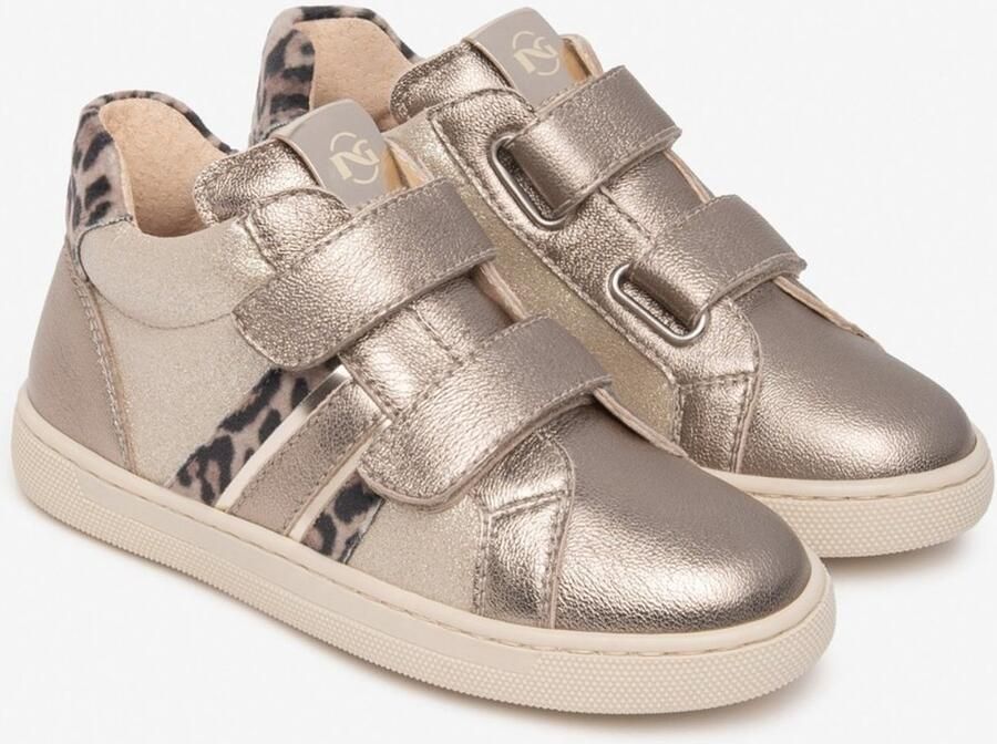 NeroGiardini Sneaker Etoile T.Sirio Platino T.Pluvia Dis.1348 Be T.Bril Fashion Wear Kinderen