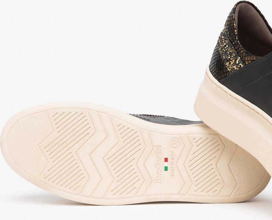 NeroGiardini Sneaker Guanto Turandot Potting Soi T.Glitter Gr.Top Sab E Fashion Wear Vrouwen