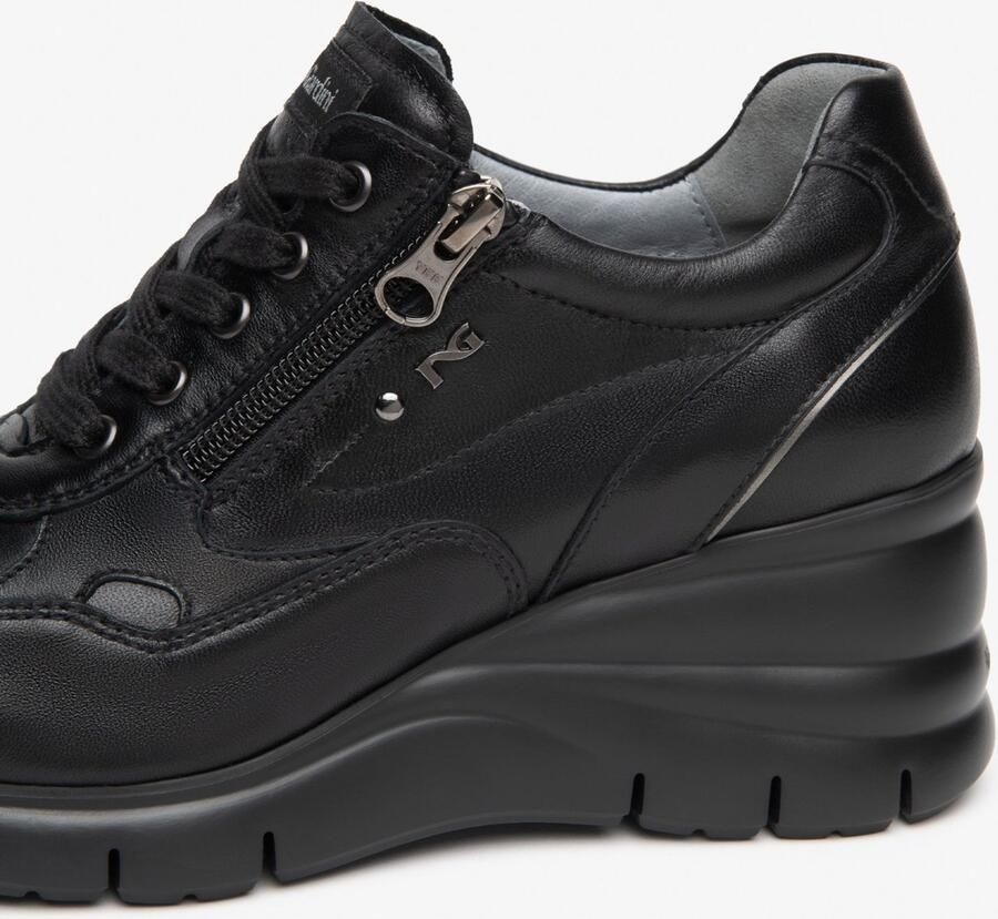 NeroGiardini Sneaker Nappa Pandora T.Brill Antracite Eva Agosta 8769 00 Fashion Wear Vrouwen