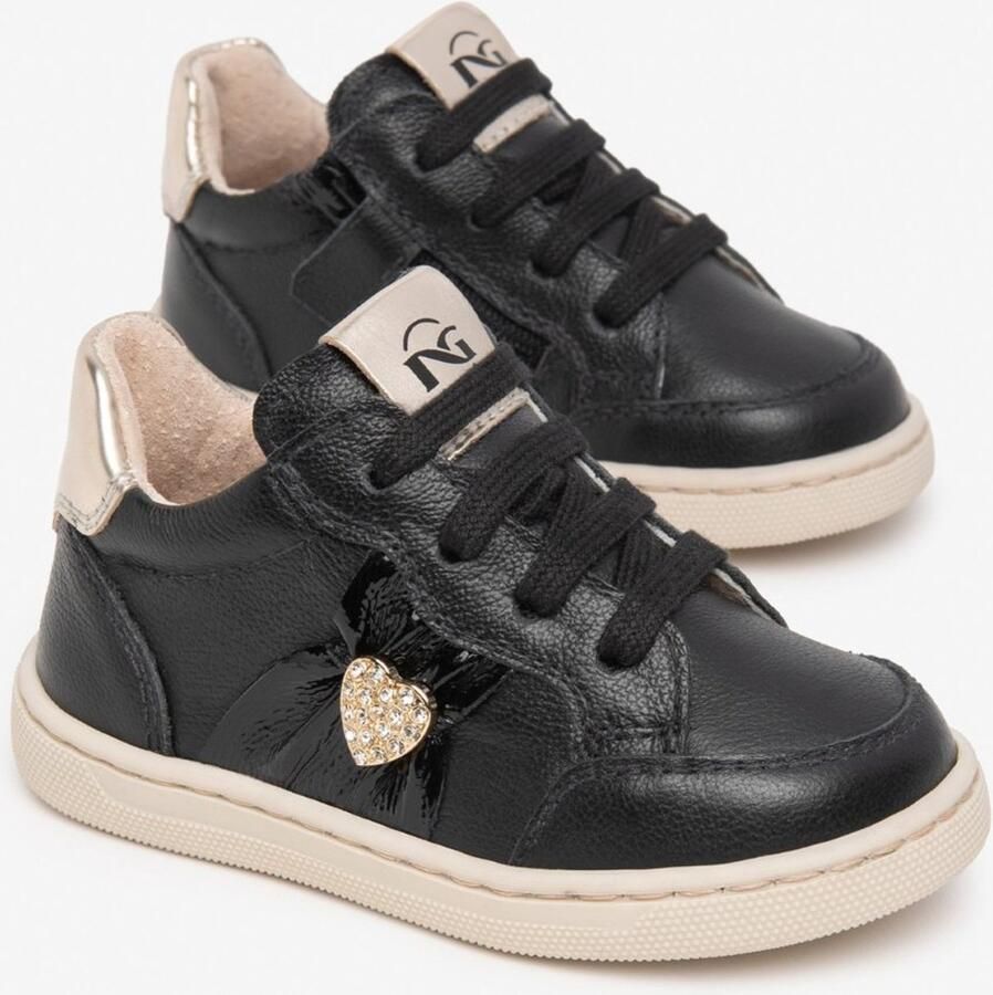 NeroGiardini Sneaker Perseo Naplak T.Brill Platino 6074 Tr Sora 834 Bei Fashion Wear Kinderen