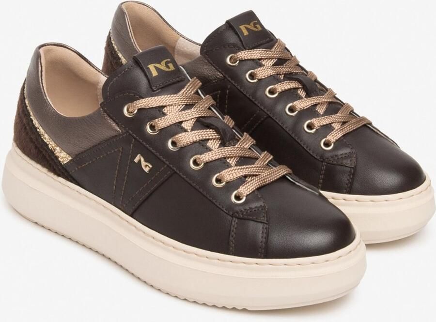 NeroGiardini Sneaker Savana T.Patty T.Glitter Gr.Top Pla Omega Fashion Wear Vrouwen