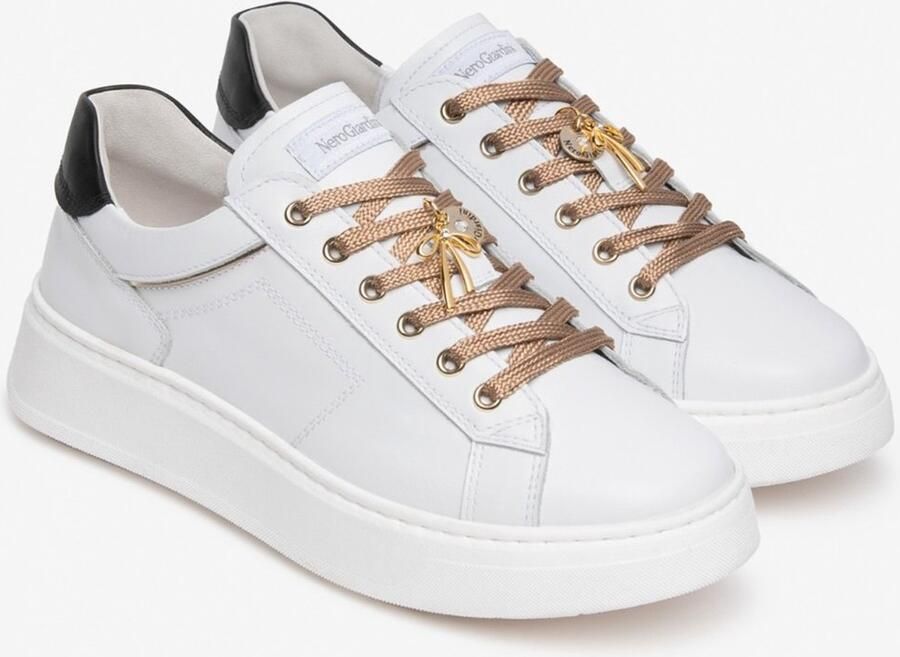 NeroGiardini Sneaker Skipper Guanto T.Brill Platino 6074 Tr Gonzaga 8 Fashion Wear Vrouwen - Foto 2