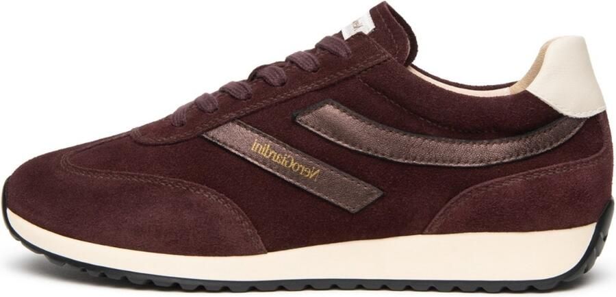NeroGiardini Sneaker Velour Etoile Sand Velvet Milk 1039 Tr Este 97 Fashion Wear Vrouwen