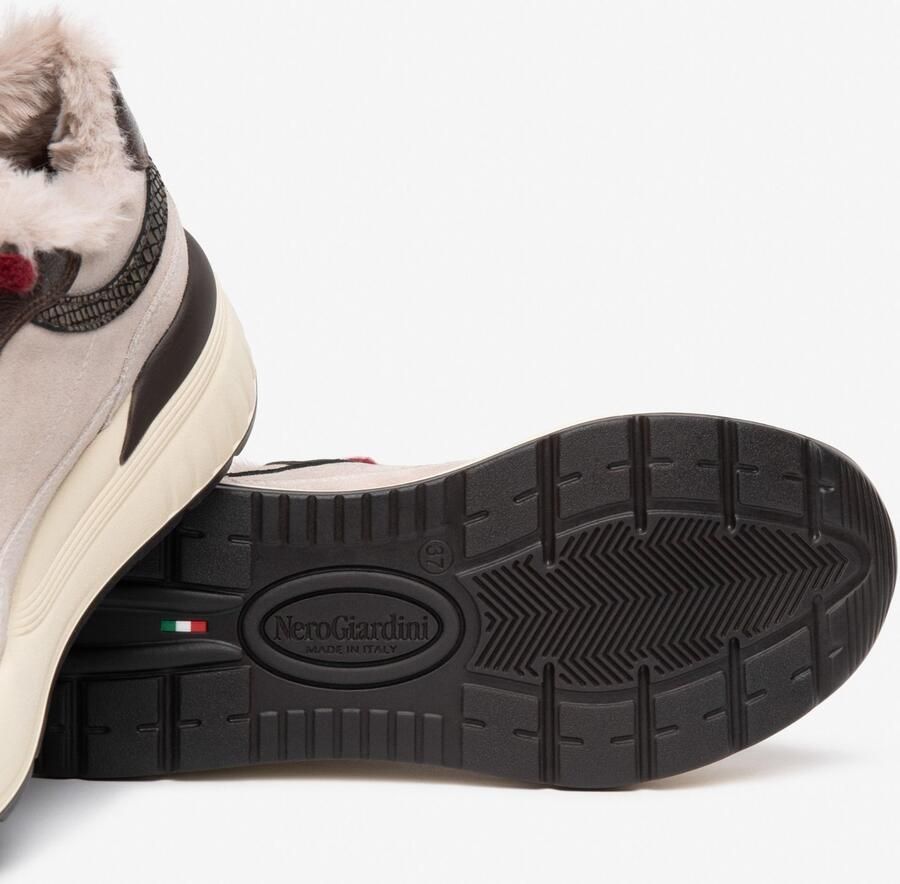 NeroGiardini Sneaker Velour Perseo Turandot Potting Soi Pu.Bidens.Da Fashion Wear Vrouwen