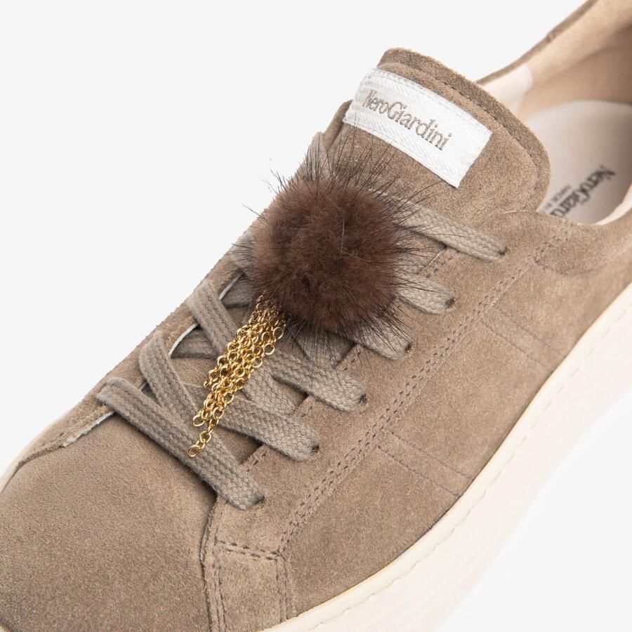 NeroGiardini Sneaker Velour Pu.Monod.Capraia L18 Fashion Wear Vrouwen