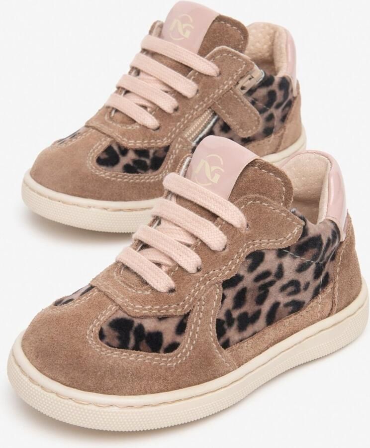 NeroGiardini Sneaker Velour T.Regen Dis.1348 Be T.Cristallo Zomer N T Fashion Wear Kinderen