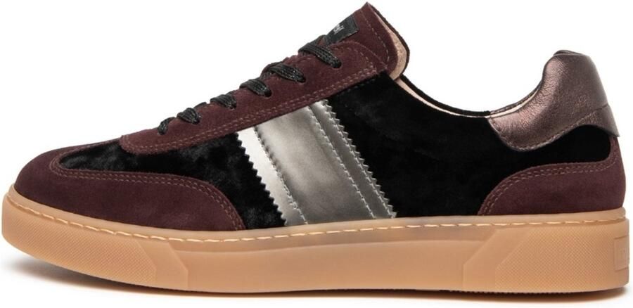 NeroGiardini Sneaker Velourinnesota 106 T.Brill Antraciet Etoile Fashion Wear Vrouwen