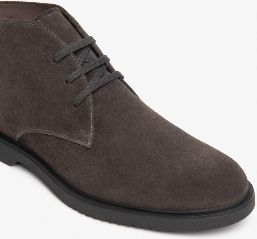 NeroGiardini Sneakers Velour Pu.Gubbio L18325 Zwart Fashion Wear Volwassen