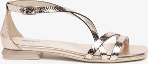 Nero Giardini Roze Metallic Sandaal