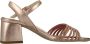 Nerogiardini Luxe Strass Sandalen voor speciale gelegenheden Beige Dames - Thumbnail 1