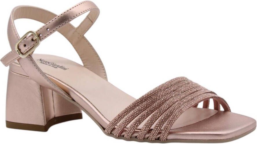 Nerogiardini Stijlvolle hoge hak sandalen Beige Dames