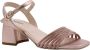 Nerogiardini Stijlvolle hoge hak sandalen Beige Dames - Thumbnail 1