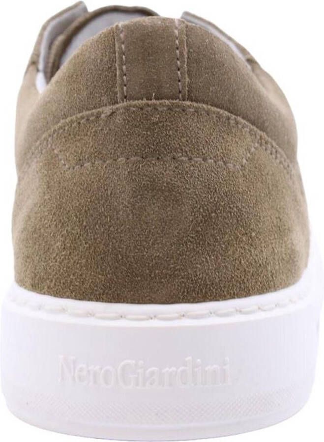 Nero Giardini NeroGiardini E306450D 614 Beige combi kleurige sneaker met rits