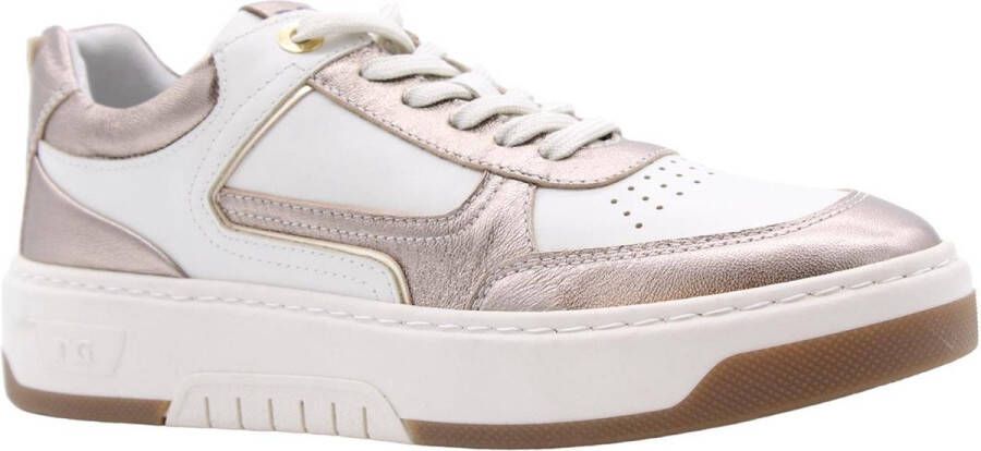 NeroGiardini Sneaker Dollarino Wit T.Glitter Gr.910 514 Pu.Guatemala Streetwear Vrouwen