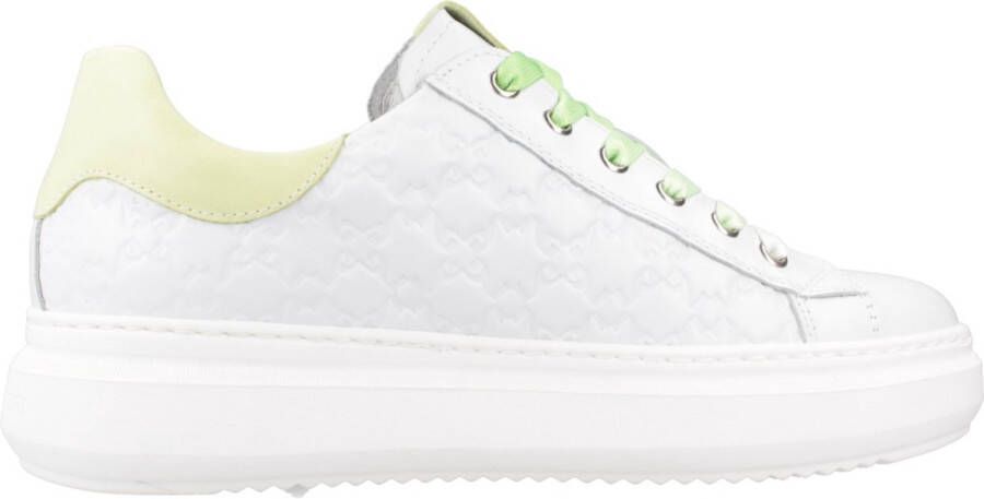 Nerogiardini Witte Sneakers Stijlvol Ontwerp Italië Gemaakt Multicolor
