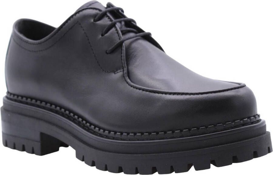 Nerogiardini Leren Veterschoenen voor Dames Zwart Dames