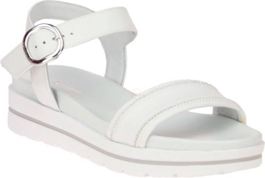 Nerogiardini Witte platform sandaal White Dames
