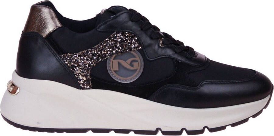 Nero Giardini Zwarte Sneaker
