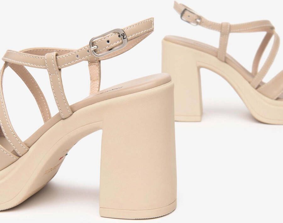 NeroGiardini Barolo Pu.Tolosa Sandalen Wit + Ins Streetwear Vrouwen