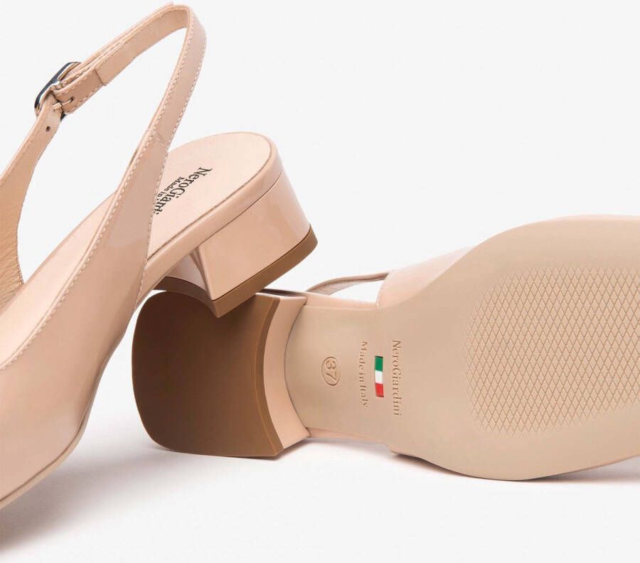 NeroGiardini Elegante Schoenen Poederverf 6027 Tpu Genk Obera Natur Streetwear Vrouwen