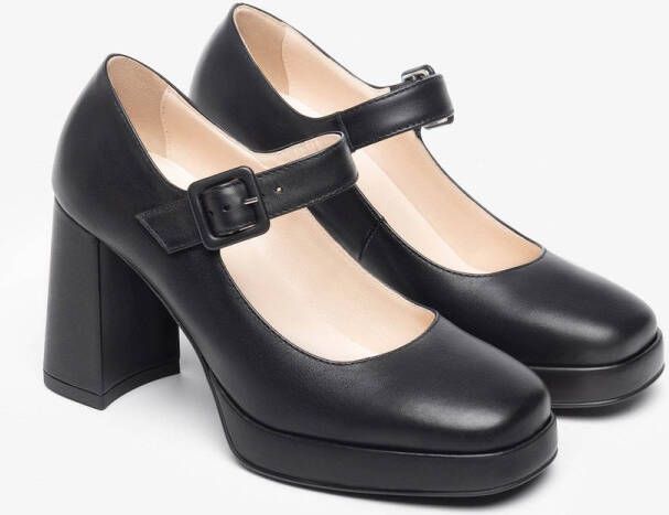 NeroGiardini Hoge Hakschoenen Zwart Tpu Handschoen Pavia 8271 Streetwear Vrouwen