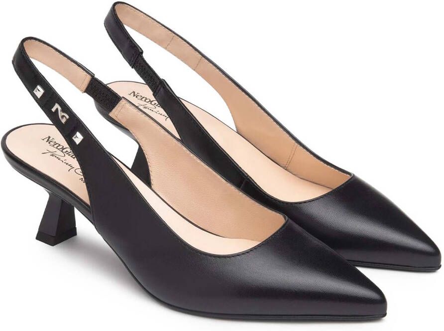 NeroGiardini Nappa Pandora Zwart Tpu Cleto Hakschoenen Streetwear Vrouwen