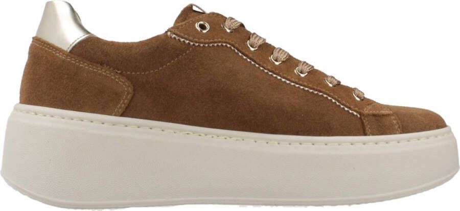 NeroGiardini Elegante Schoenen Arold Schoen Velo Taupe T. Brill Platinum 60 Streetwear Vrouwen