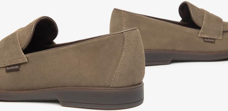 NeroGiardini Arold Sauvage Taupe Rubber Sneaker Nuoro 8171 Tos Streetwear Volwassen