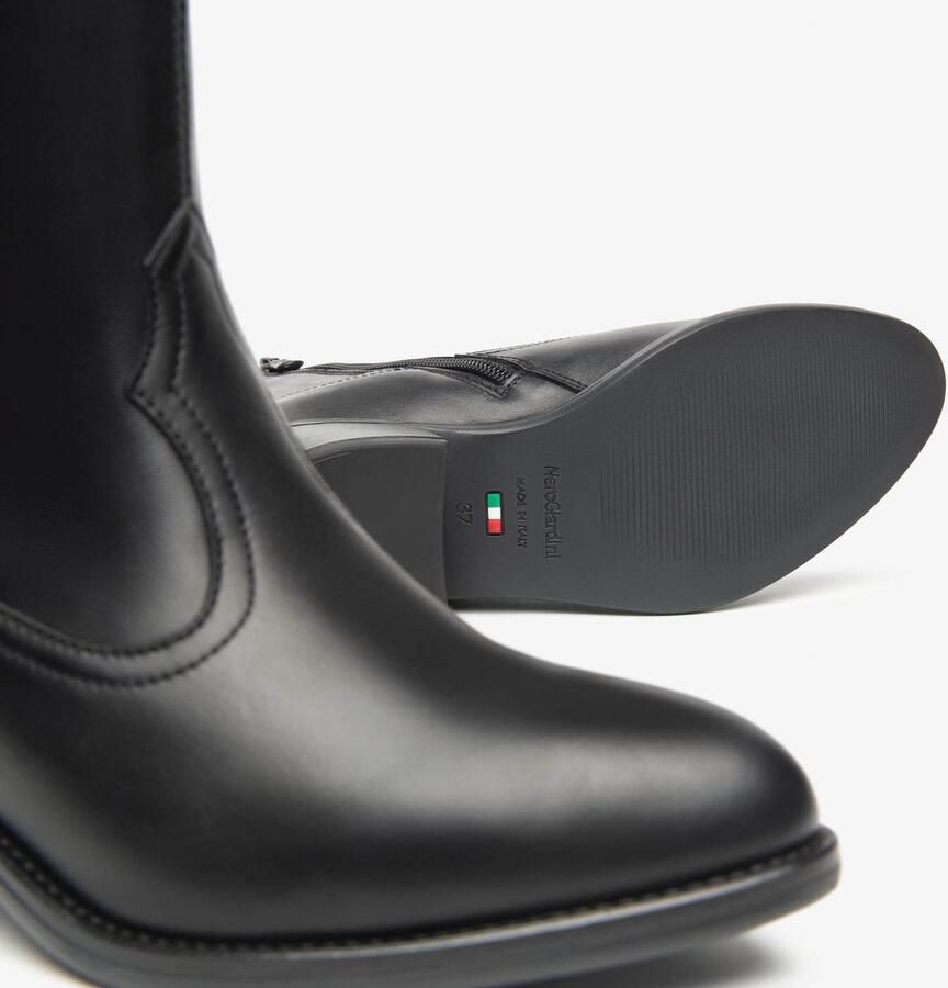 NeroGiardini Black Glove Boots Tr Basilea 828 + Fashion Wear Vrouwen