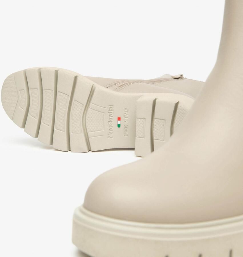 NeroGiardini Chianti Eva Urbana Beige 15 Laarzen Streetwear Vrouwen