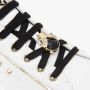NeroGiardini Cile Sneaker Black Glove T.Brill Platinum 6074 Tr Gonzaga 8 Streetwear Vrouwen - Thumbnail 1