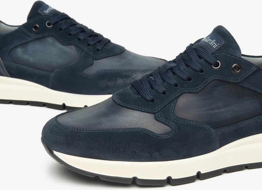 NeroGiardini Colorado Noxos Delave' Incant Dollarino Blauwe Sneaker 0879 P Fashion Wear Volwassen