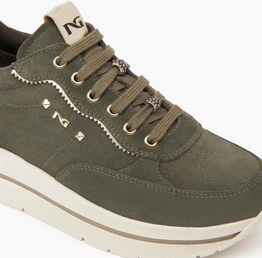 NeroGiardini Colorado T.Brill Platino 6074 Tr Corvara Kennedy L Sneaker Streetwear Vrouwen