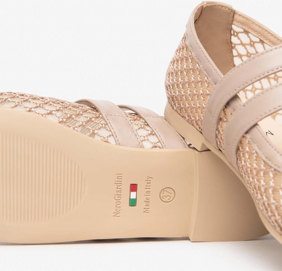 NeroGiardini Elegante Schoenen T.Palladium Net Rosa Nappa Pandora Femme Tpu Avell Fashion Wear Vrouwen