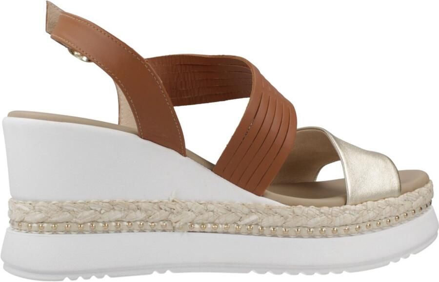 NeroGiardini Etoile Sand Armenia Cognac Pu.Monod.Bagheria 17 Sandalen Fashion Wear Vrouwen
