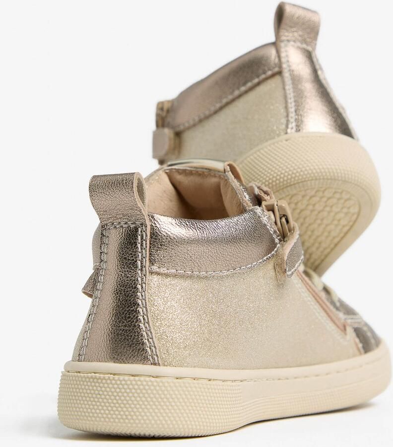 NeroGiardini Etoile Zand Sneaker T.Sirio Platino T.Brill Platino 6074 E Fashion Wear Kinderen