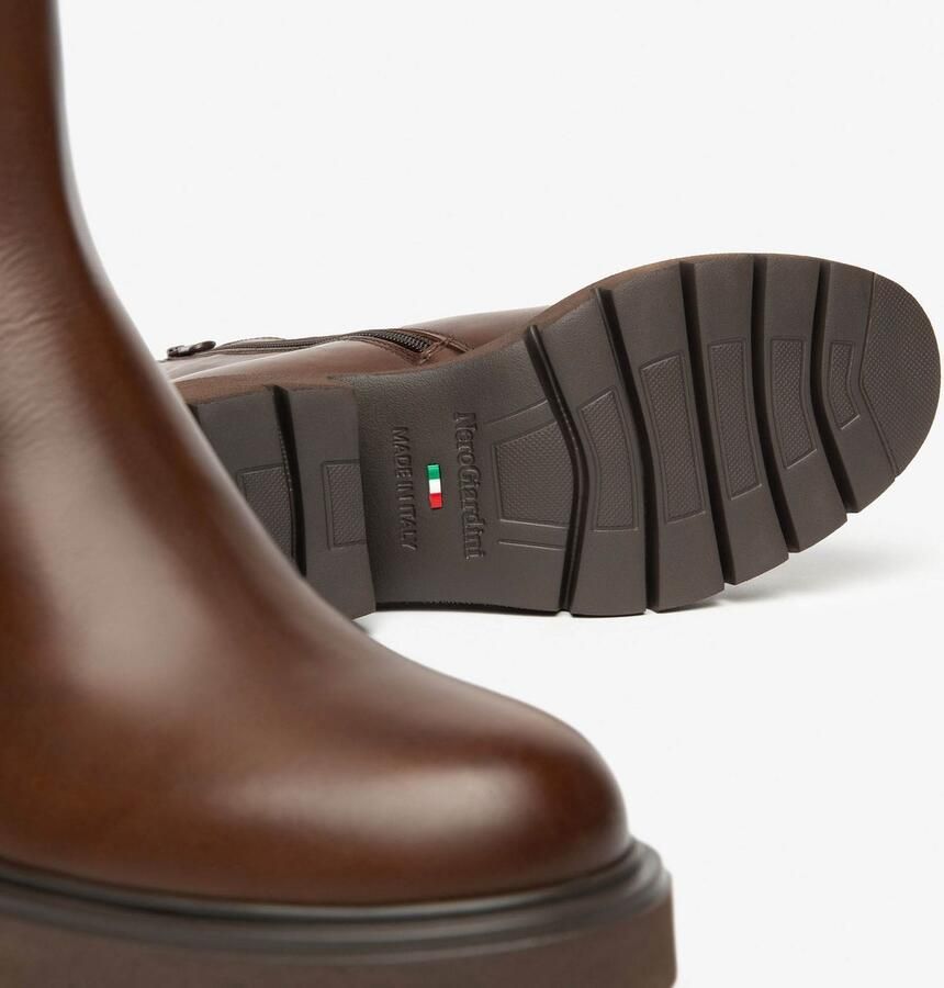 NeroGiardini Eva Urbana Gewassen Laarzen Bruin 0 Fashion Wear Vrouwen