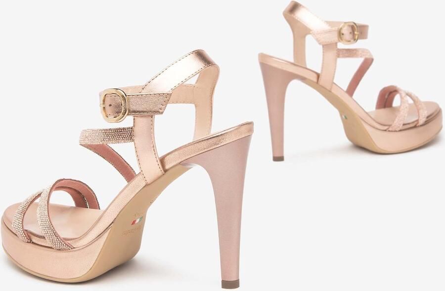 NeroGiardini Gelamineerd Battis.Tpu Lauria 82 Poli.8175 Plato' Ric Sandalen Fashion Wear Vrouwen - Foto 3